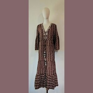 ZARA Long Tunic Dress / Resortwear